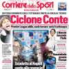 Il CorSport in prima pagina: "Ciclone Conte". Juve, Milan, Inter e Roma su di lui