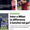 Il QS titola: "Inter e Milan, la differenza è (anche) nei gol"