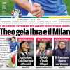 Il CorSport titola: "Theo gela Ibra e il Milan"