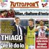 Tuttosport in prima pagina: "Milan, ribaltone di testa"