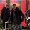Rivivi l'arrivo del Milan a Roma attraverso le migliori foto!