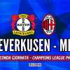 LIVE MN - Bayer Leverkusen-Milan (0-0): tedeschi subito pericolosi, prima con Boniface e poi con Hincapié