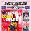 La Gazzetta in apertura: "Milan, colpi e colpe. Distacco record per i campioni"
