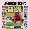 L'apertura della Gazzetta: "Frana Milan. Altro ko, ora è fuori dall'Europa"