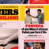 La Gazzetta apre con le parole di Fonseca: "Il mio Milan d'attacco. Pulisic può fare il 10"