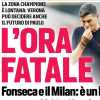 Verso Verona-Milan. Il CorSport in apertura: "L'ora fatale"