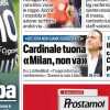Tuttosport in prima pagina: "Cardinale tuona: 'Milan, non va'"