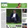 Via anche Maldini. Il QS titola: "Il Milan perde un altro mito"