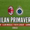 LIVE MN - Youth League, Milan-Club Brugge (0-0): Scotti ad un passo dal gol del vantaggio...