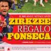 Il regalo del Milan a Fonseca: le prime pagine dei quotidiani sportivi