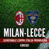 LIVE MN - Milan-Lecce (0-0): a breve l'inizio della semifinale di Coppa Italia Primavera