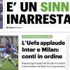 Il QS titola: "L'UEFA applaude Inter e Milan: conti in ordine"