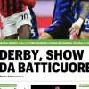 Milan-Inter finisce in parità, il QS titola: "Derby, show da batticuore"