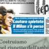 Tuttosport in apertura: "Lautaro spietato, il Milan s'è perso"