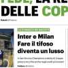 QS: "Inter e Milan, fare il tifoso diventa un lusso"