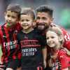 Giroud: "Ai miei figli piace tanto andare a San Siro, hanno tutti la maglia e mi piace vederli giocare con la maglia del Milan"