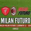 LIVE MN - Perugia-Milan Futuro (0-2): ultimi cinque minuti, espulso un membro dello staff di Bonera