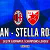 LIVE MN - Milan-Stella Rossa (1-0): a breve l'inizio del secondo tempo