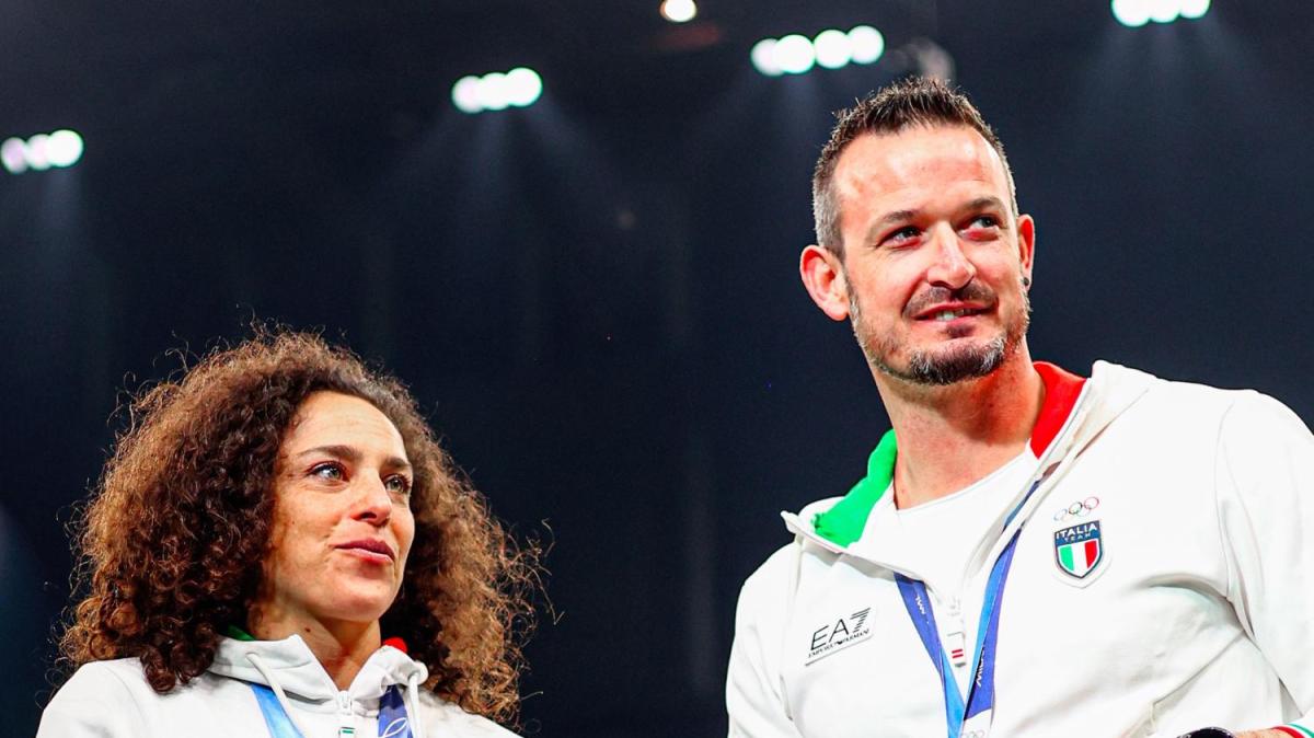 Boato di San Siro per i medagliati olimpici rossoneri Federica Brignone e Dominik Paris