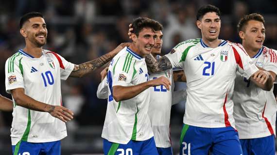 Nations League, la classifica aggiornata: l'Italia resta in testa davanti alla Francia