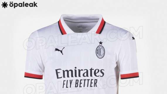 Un sito specializzato ha svelato la seconda e la terza maglia del Milan per la stagione 24/25
