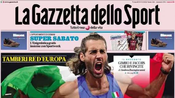 La Gazzetta dello Sport sul Milan: "Uno-due... stella"