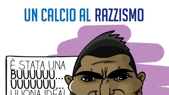 VIGNETTA MN - Un calcio al razzismo