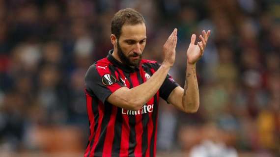 Tuttosport - Milan, un mese dopo riecco Higuain: Gattuso lo esorta a non fissarsi sul gol