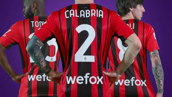 Milan, contro l'Udinese l'esordio di Wefox sulla maglia rossonera