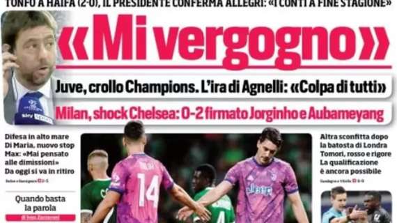 CorSport: “Milan, shock Chelsea: 0-2 firmato Jorginho e Aubameyang”