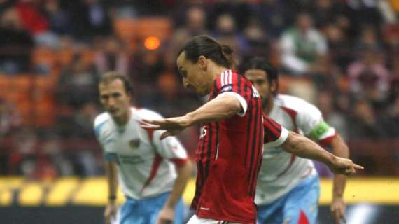 Ibra, novantanovesimo gol in Serie A