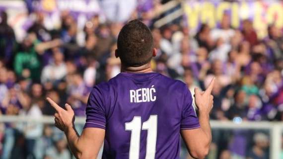 Rebic non segnava al Franchi dal novembre 2015