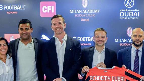 Oettle (CFO AC Milan): "Academy a Dubai testimonianza della volontà di rafforzare il legame con il Medio Oriente"