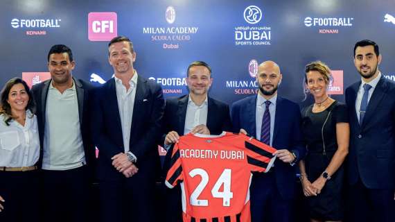 UFFICIALE: AC Milan inaugura una nuova Academy a Dubai