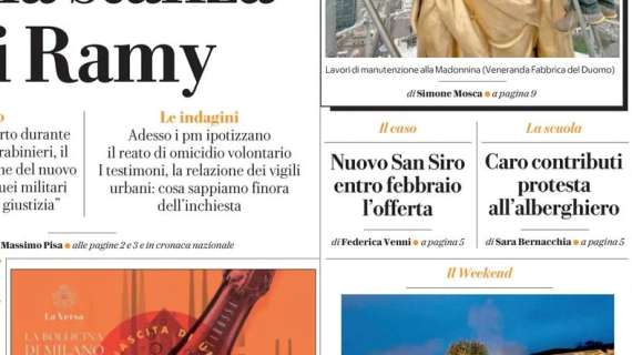 La Repubblica (Milano): "Nuovo San Siro, entro febbraio l'offerta"