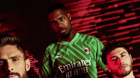 Molto particolare la nuova prima maglia da portiere del Milan