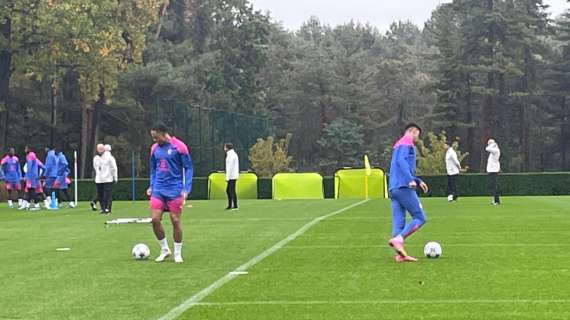 MN - Rifinitura pre-PSG: Okafor e Bartesaghi hanno iniziato l'allenamento a parte