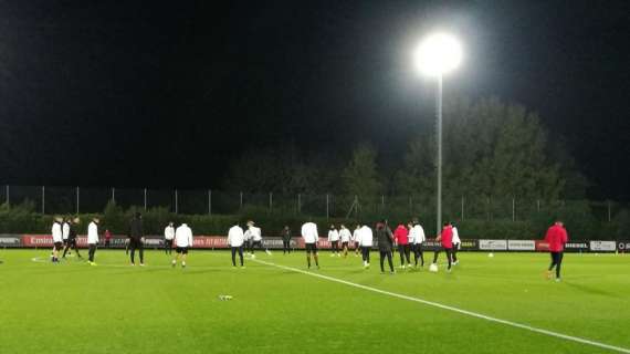 Milan, l'allenamento continua anche durante la sosta per le nazionali
