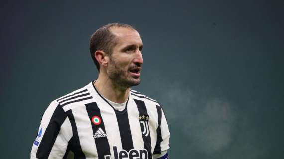 Juventus, Chiellini dopo il Milan: "Il pareggio è stato il risultato più giusto"