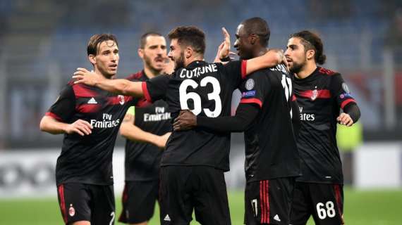 Milan, rossoneri qualificati ai sedicesimi di Europa League da primi del girone