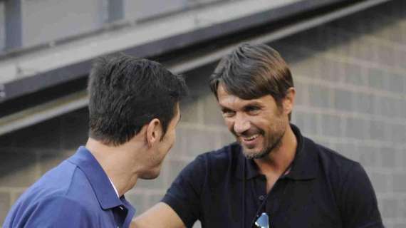 PHOTOGALLERY - Maldini e Zanetti: incontro fra leggende al MetLife Stadium