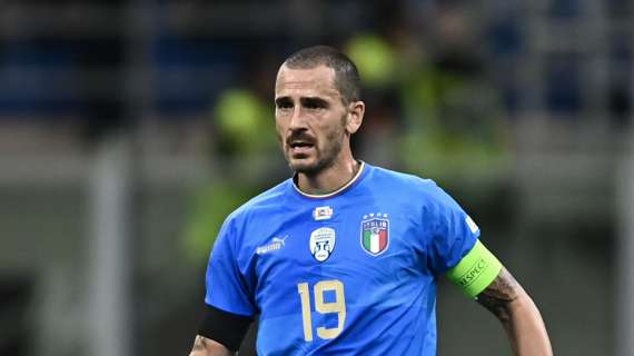 Bonucci torna già a giocare: sarà capitano dell'Italia alla Kings World Cup Nations