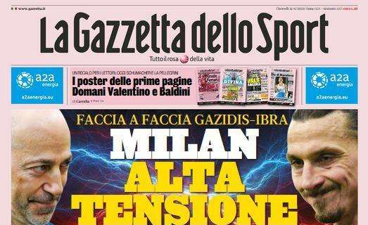 Milan, La Gazzetta dello Sport: "Alta tensione"