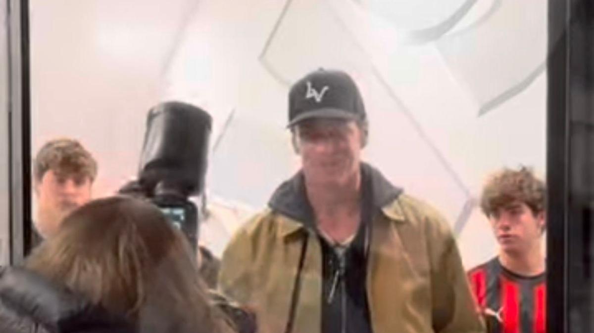 L'ex leggenda del NFL Tom Brady presente a San Siro per Milan-Como