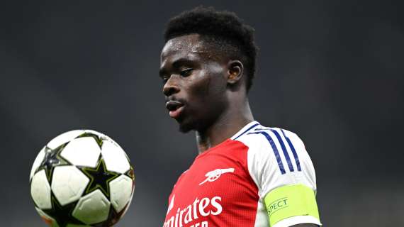 ARS-MIL (1-0): passa l'Arsenal, Saka segna. Bartesaghi disattento