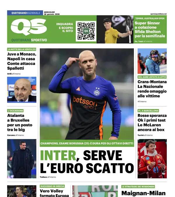 Il QS titola: "Maignan-Milan insieme a vita. Il portiere firma"