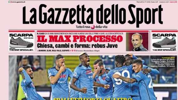 La Gazzetta in prima pagina su Milan e Inter: "Milano, dammi il 10"