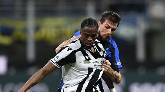 UDI-MIL (3-1): gol Udinese con Ehizibue