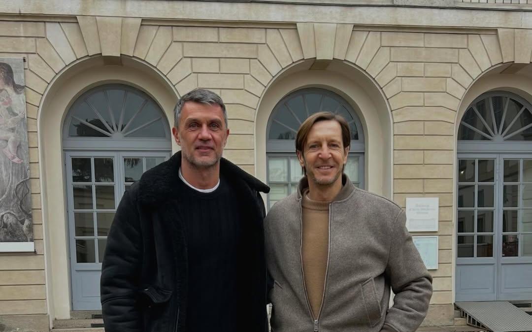 Ambrosini incontra Maldini: "Sempre bello vederti, capitano"