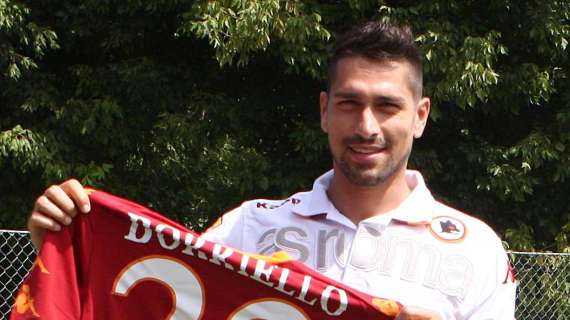 Borriello, primo gol giallorosso